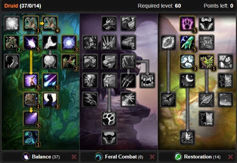 Balance Druid Rotation & Talent Build .